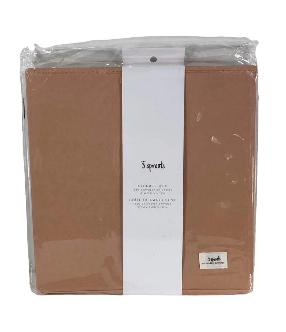 3 Sprouts Storage Box, Clay