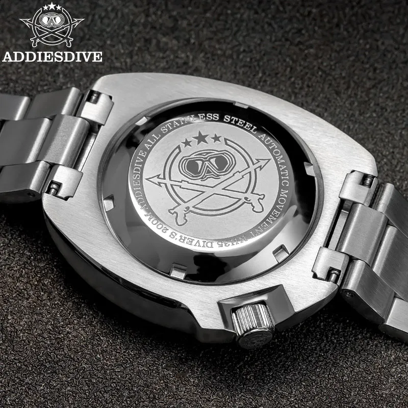 ADDIESDIVE Retro Captain Willard Dive Watch AD2081