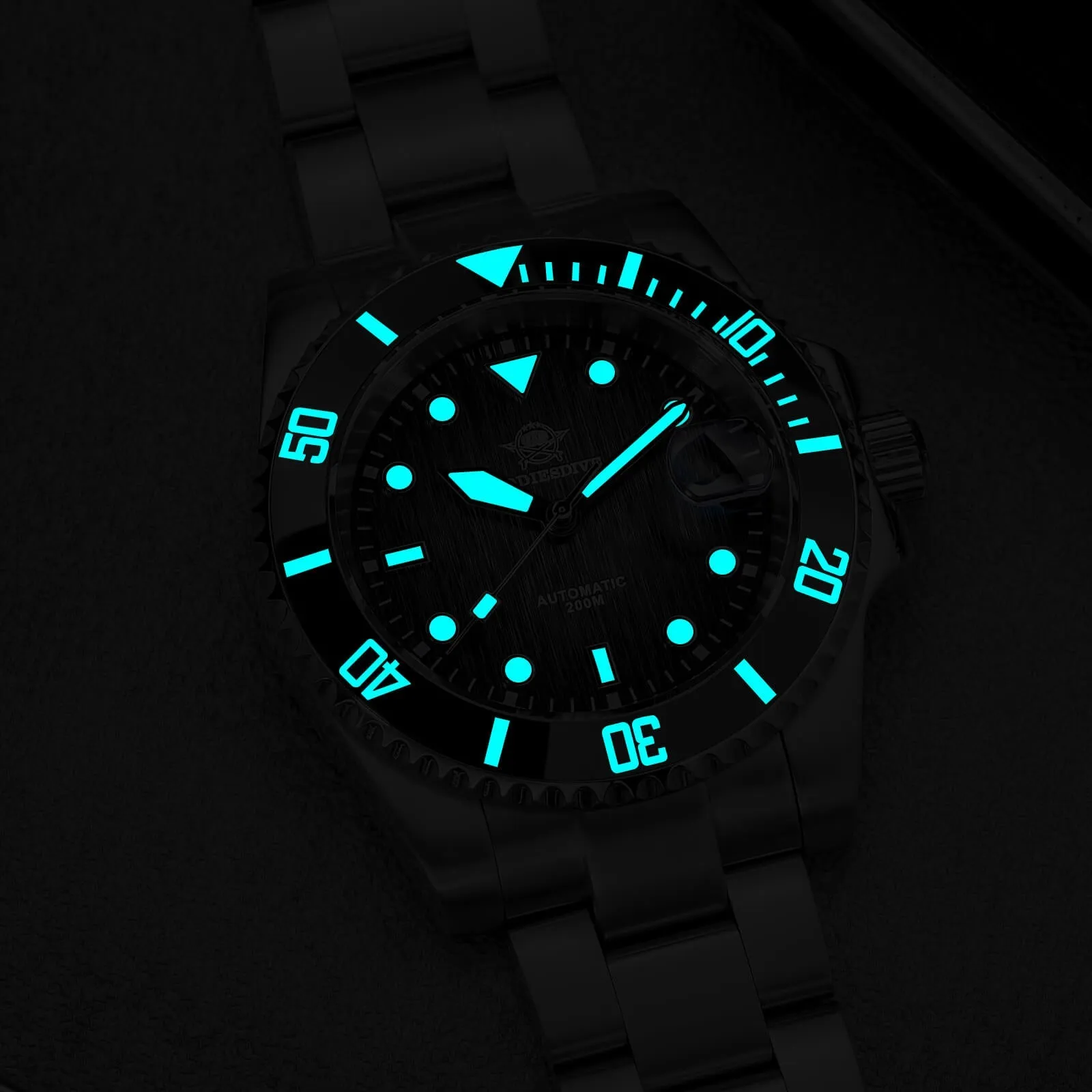 ADDIESDIVE Stainless Steel Sub Dive Watch AD2078