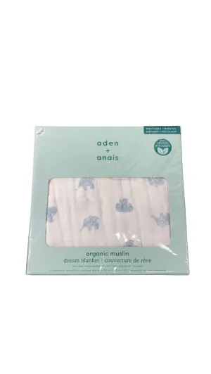 Aden   Anais Muslin Dream Blanket, Animal Kingdom Elephants