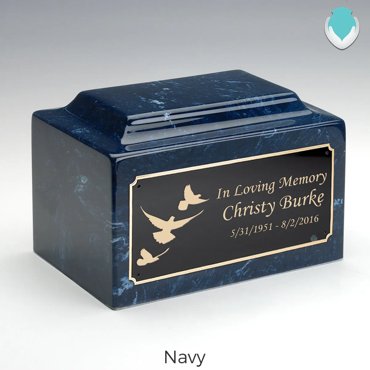 Adult Legacy Doves Cultured Marble Urns by MacKenzie