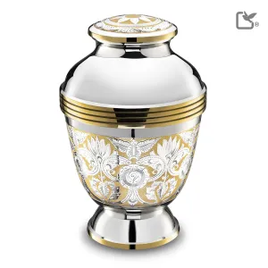 Adult Ornate Floral Cremation Urn - COMFORT by LoveUrns