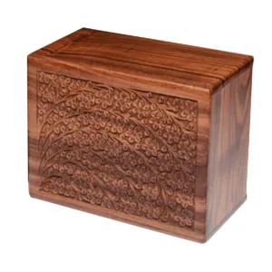 ADULT PLUS Rosewood Urn  -2720 - Tree of Life - Case of 6