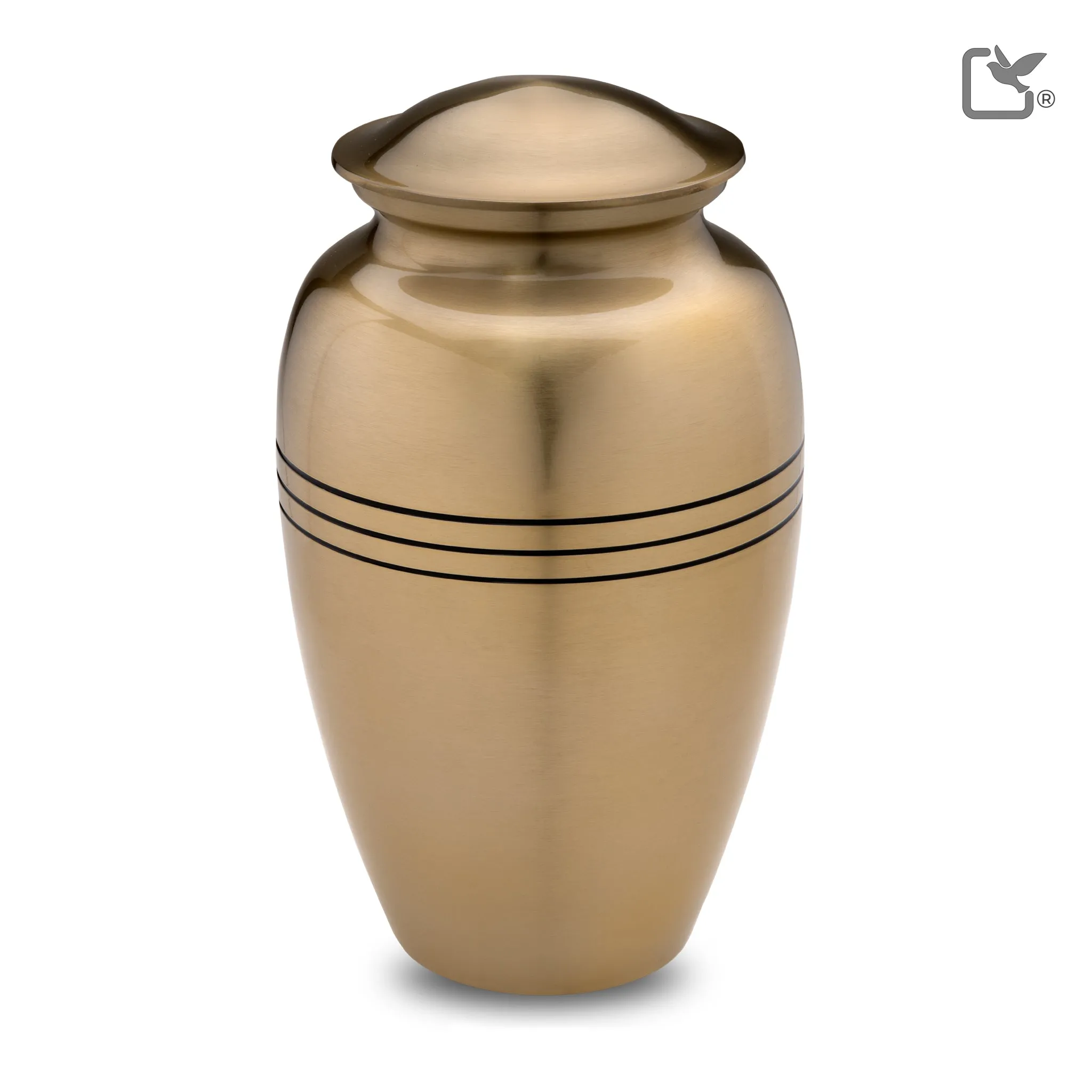 Adult Radiance Gold Cremation Urn - COMFORT by LoveUrns