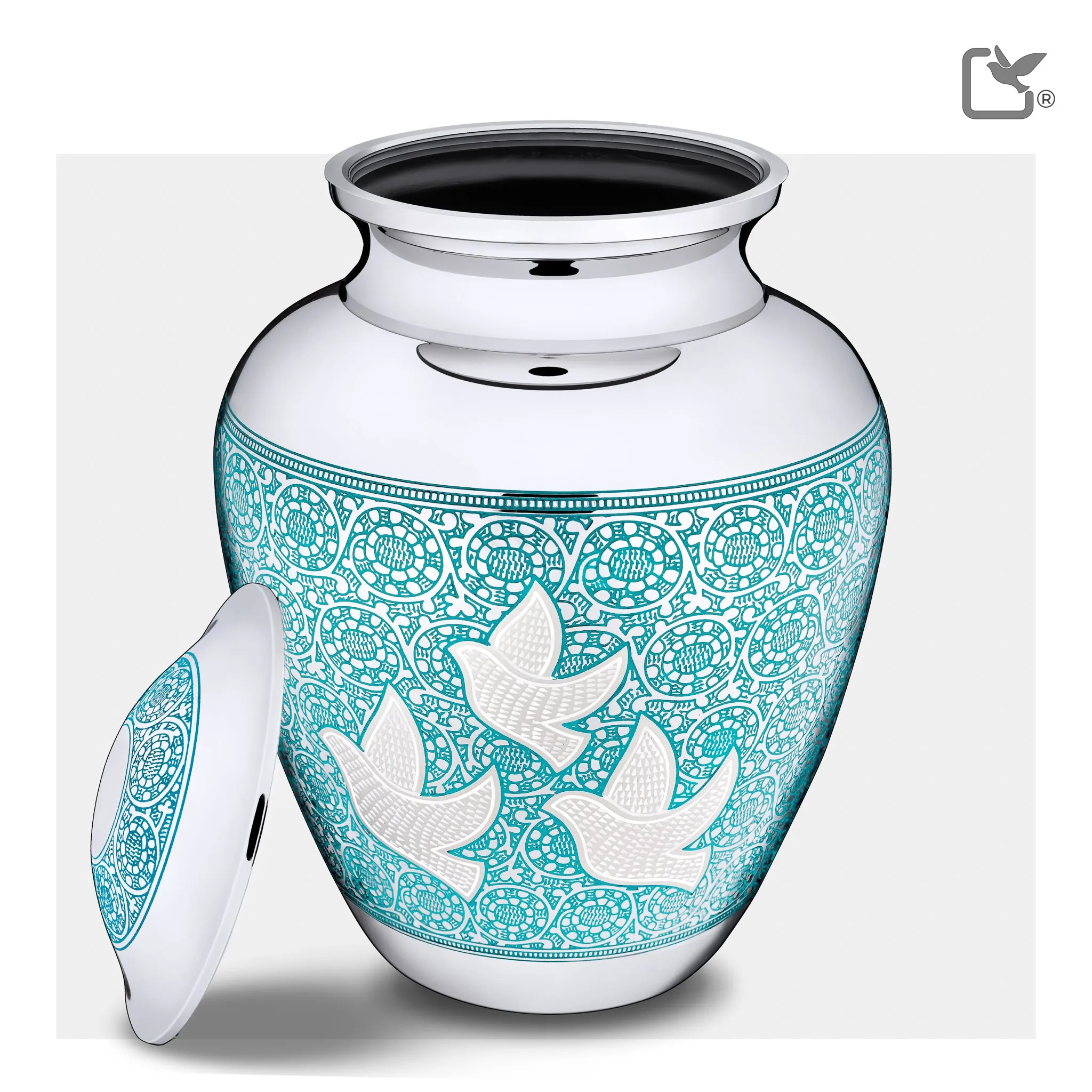 Adult Soaring Doves Cremation Urn