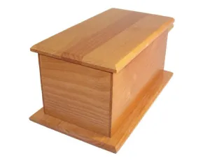 Alder Wood Urn - 60 Cubic Inches