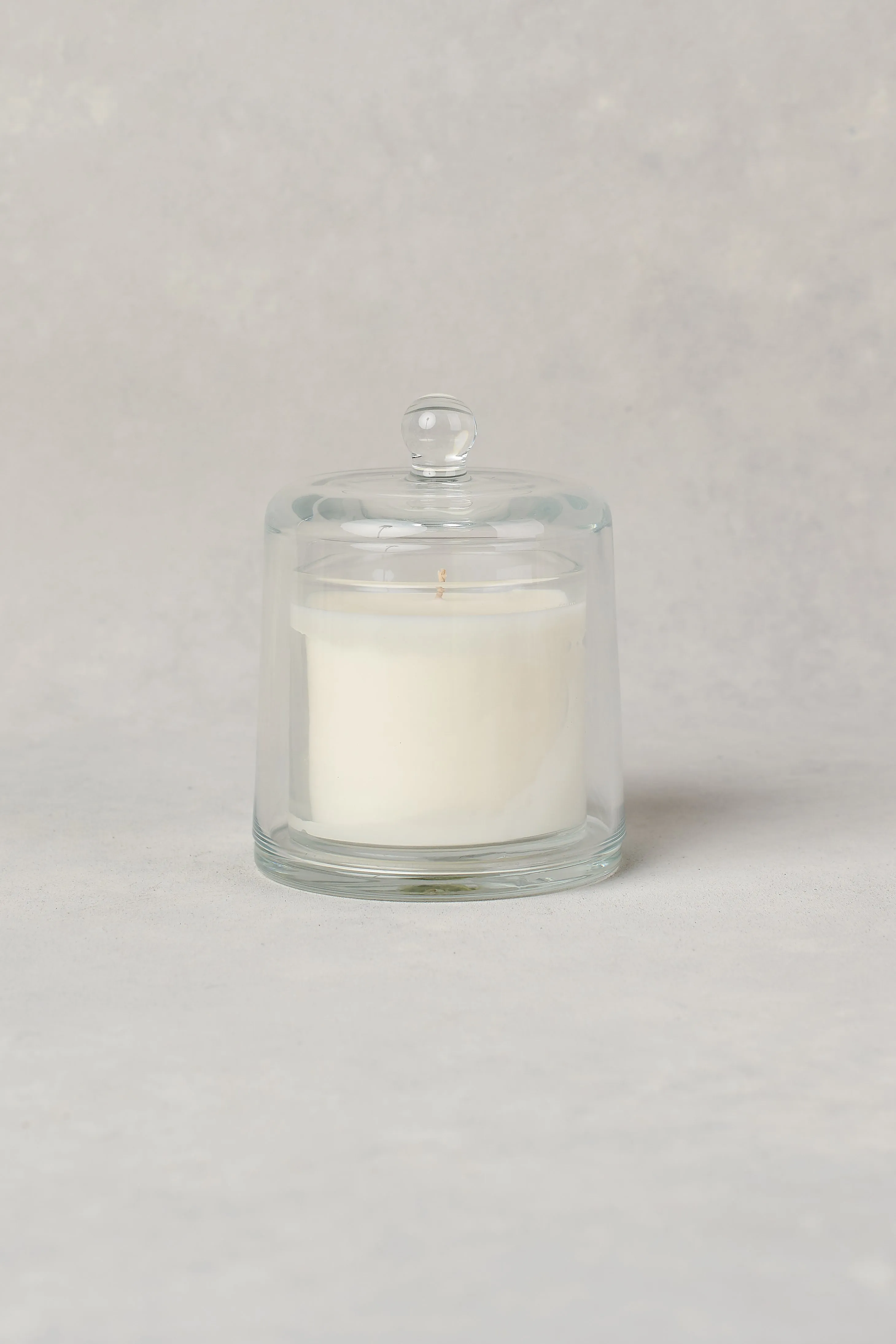 Amour Glass Cloche Candle