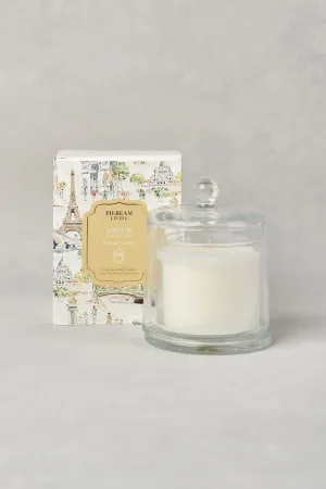 Amour Glass Cloche Candle