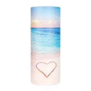 Beach Memories Scattering Urn (for up to 1 set of adult ashes) | Large Biodegradable Scatter Urn