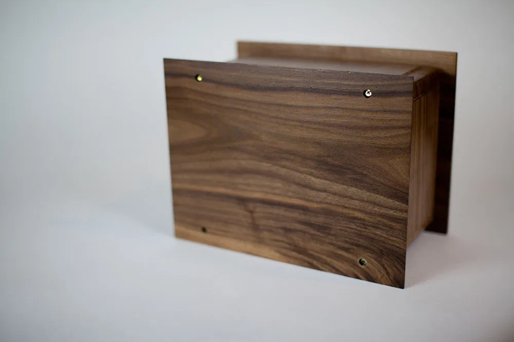 Boston II Solid Wooden Companion Cremation Urn Made in the USA