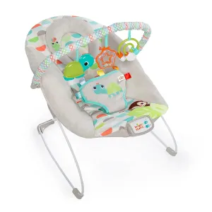 Bright Starts Baby Bouncer Soothing Vibrations Infant Seat  (Happy Safari)