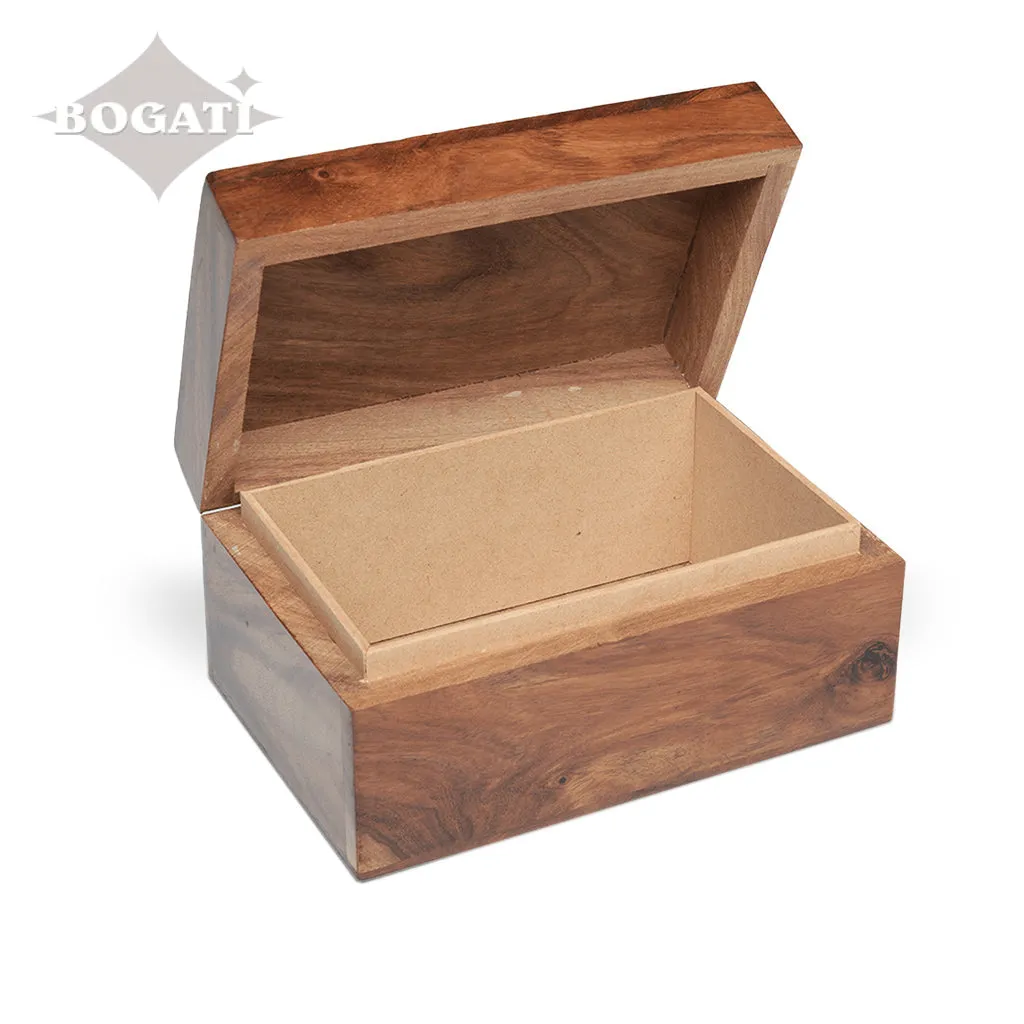 CLEARANCE - MEDIUM Hinged Rosewood Urn - Bogati Birdsong ™