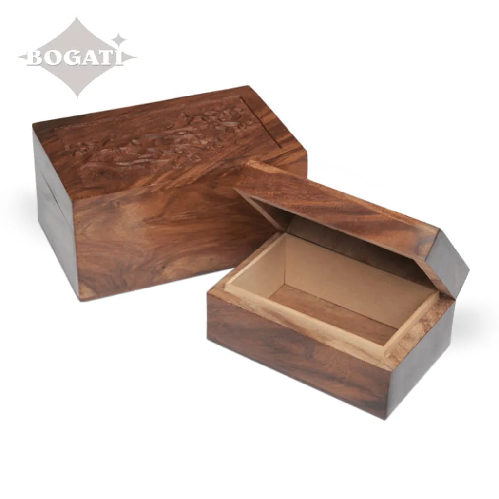 CLEARANCE - SMALL  Hinged Rosewood Urn - Bogati Birdsong ™