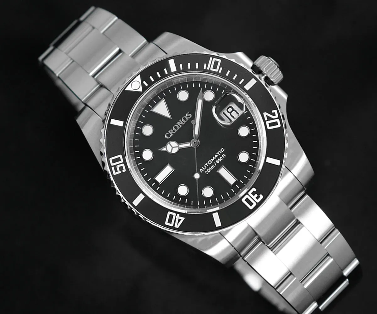 Cronos 2.5x Water Ghost PT5000 Dive Watch L6005