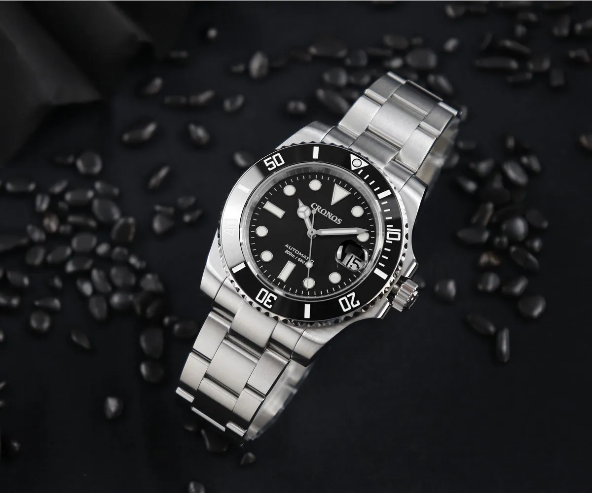 Cronos 2.5x Water Ghost PT5000 Dive Watch L6005