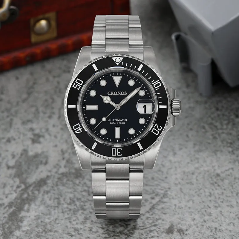 Cronos 2.5x Water Ghost PT5000 Dive Watch L6005