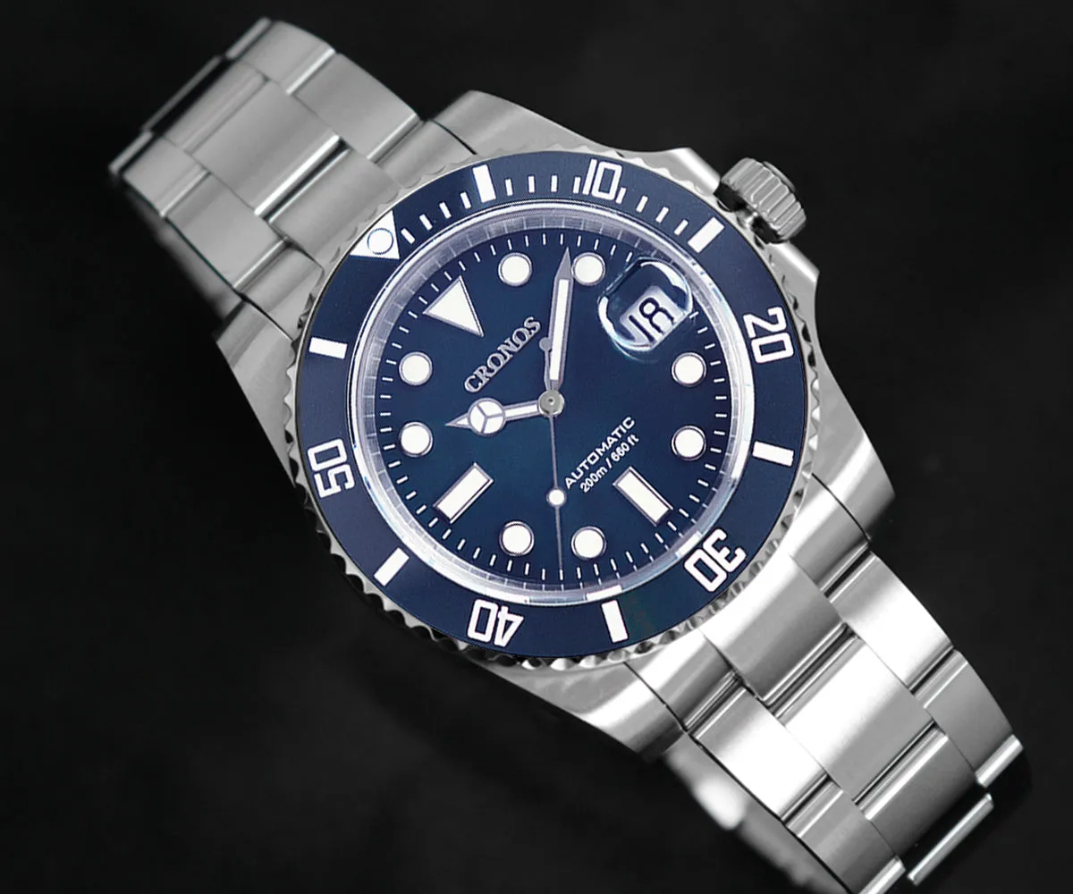 Cronos 2.5x Water Ghost PT5000 Dive Watch L6005