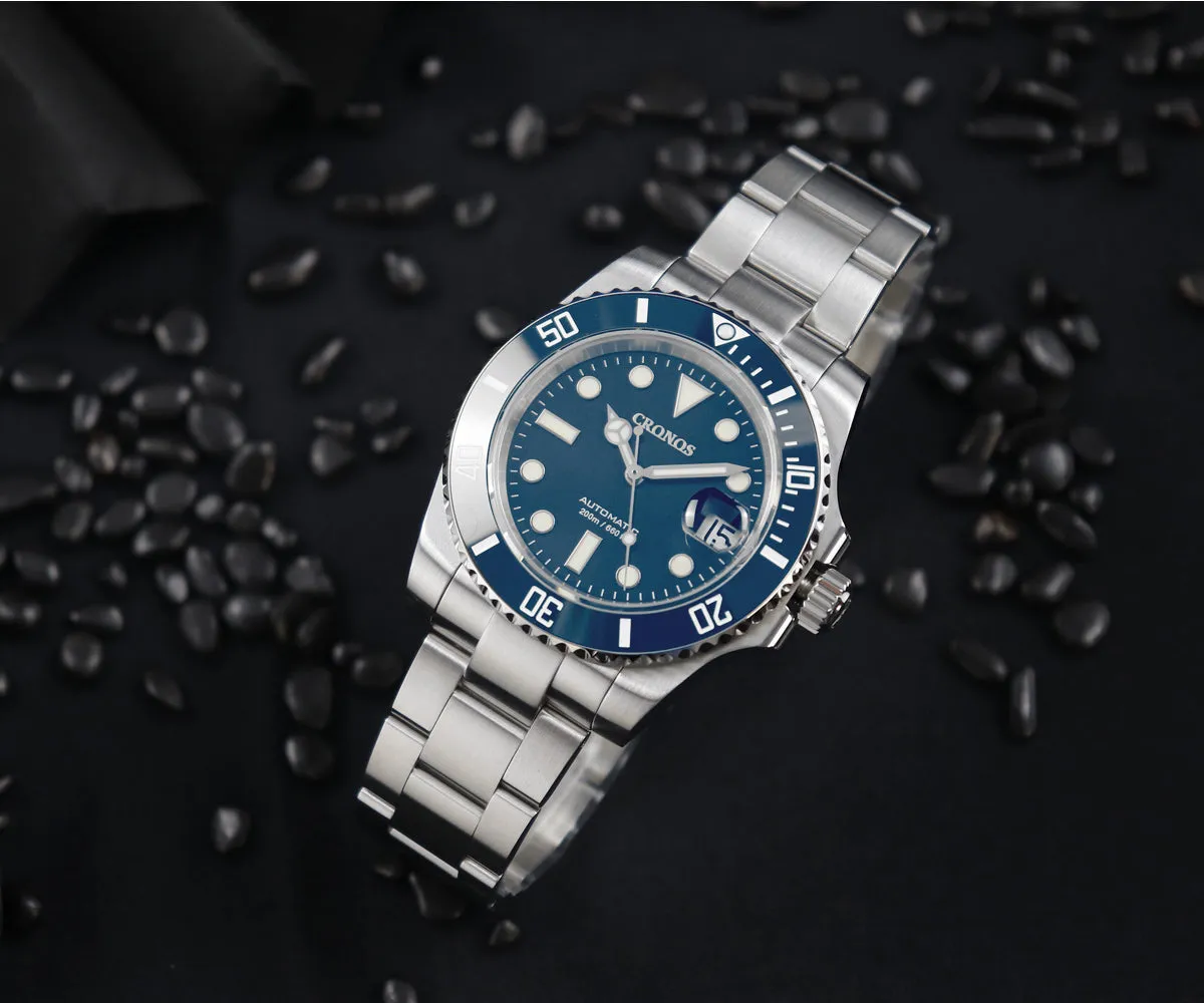 Cronos 2.5x Water Ghost PT5000 Dive Watch L6005