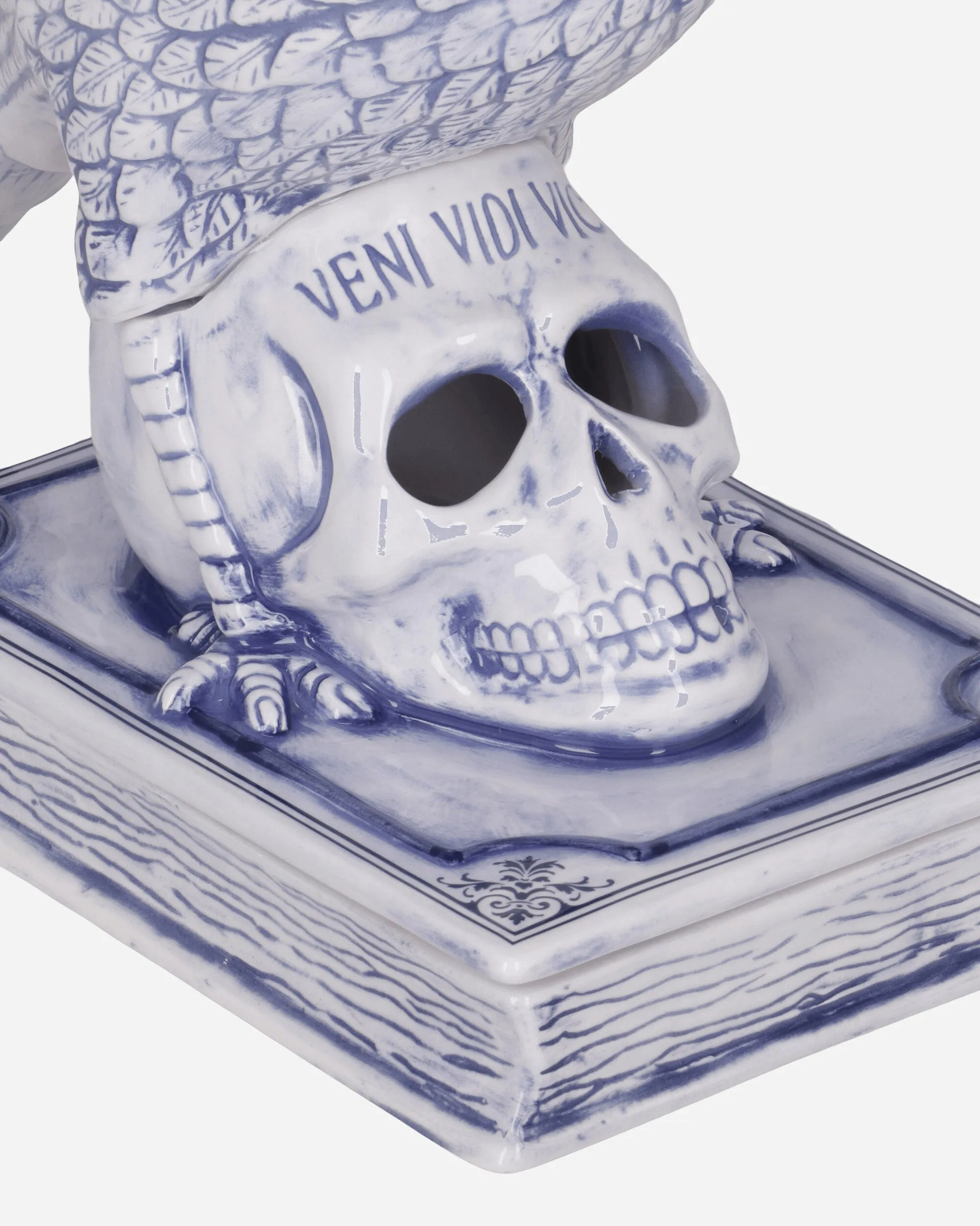 Crow Incense Chamber White / Blue