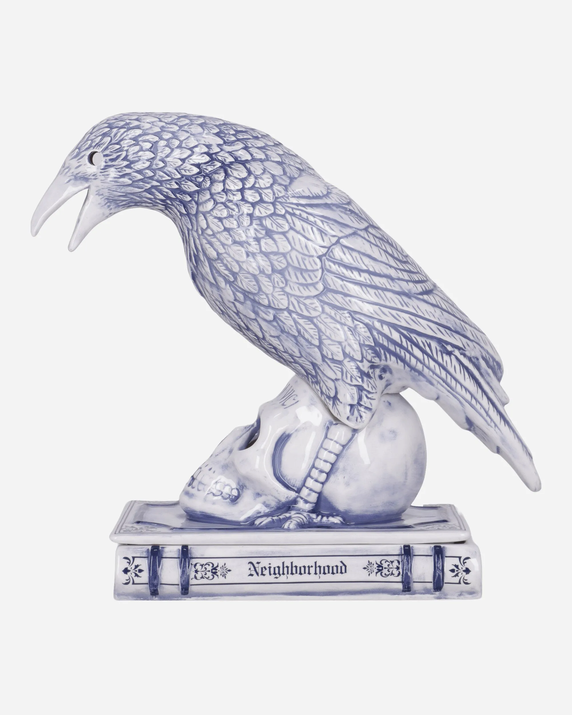 Crow Incense Chamber White / Blue