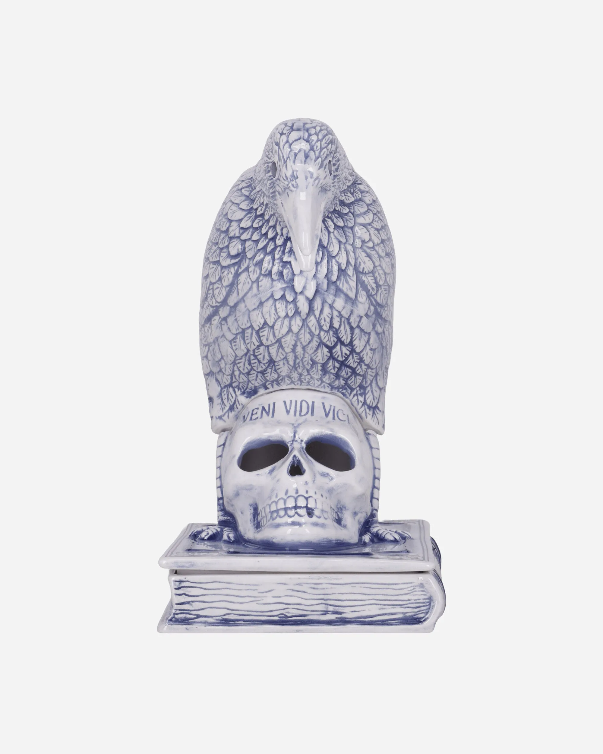 Crow Incense Chamber White / Blue