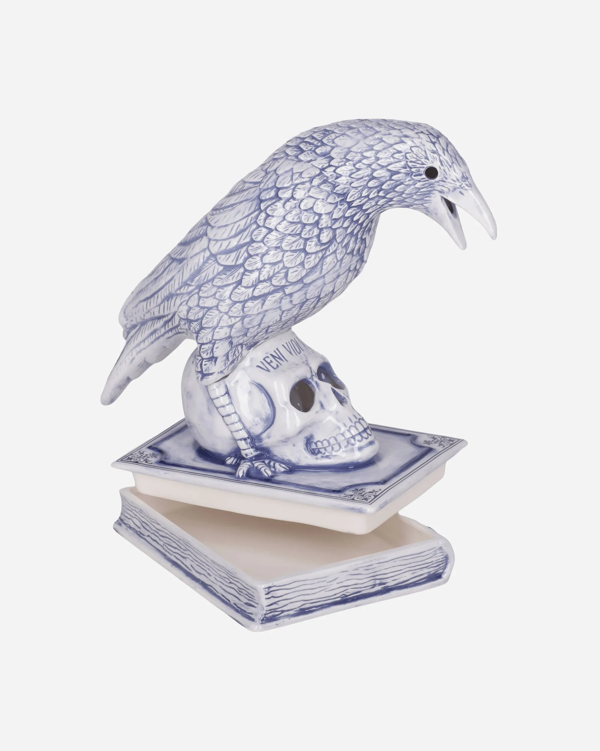 Crow Incense Chamber White / Blue