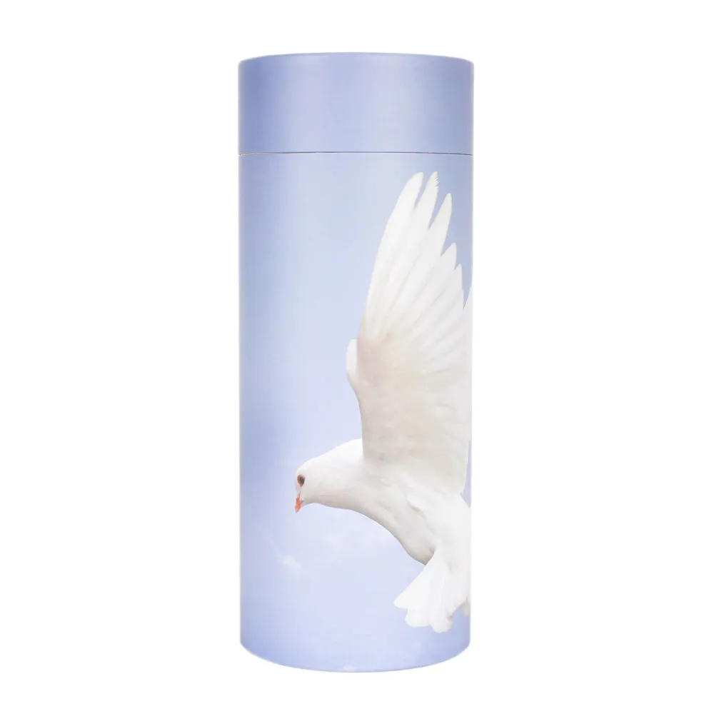 Dove to Heaven Scattering Urn (for up to 1 set of adult ashes) | Large Biodegradable Scatter Urn