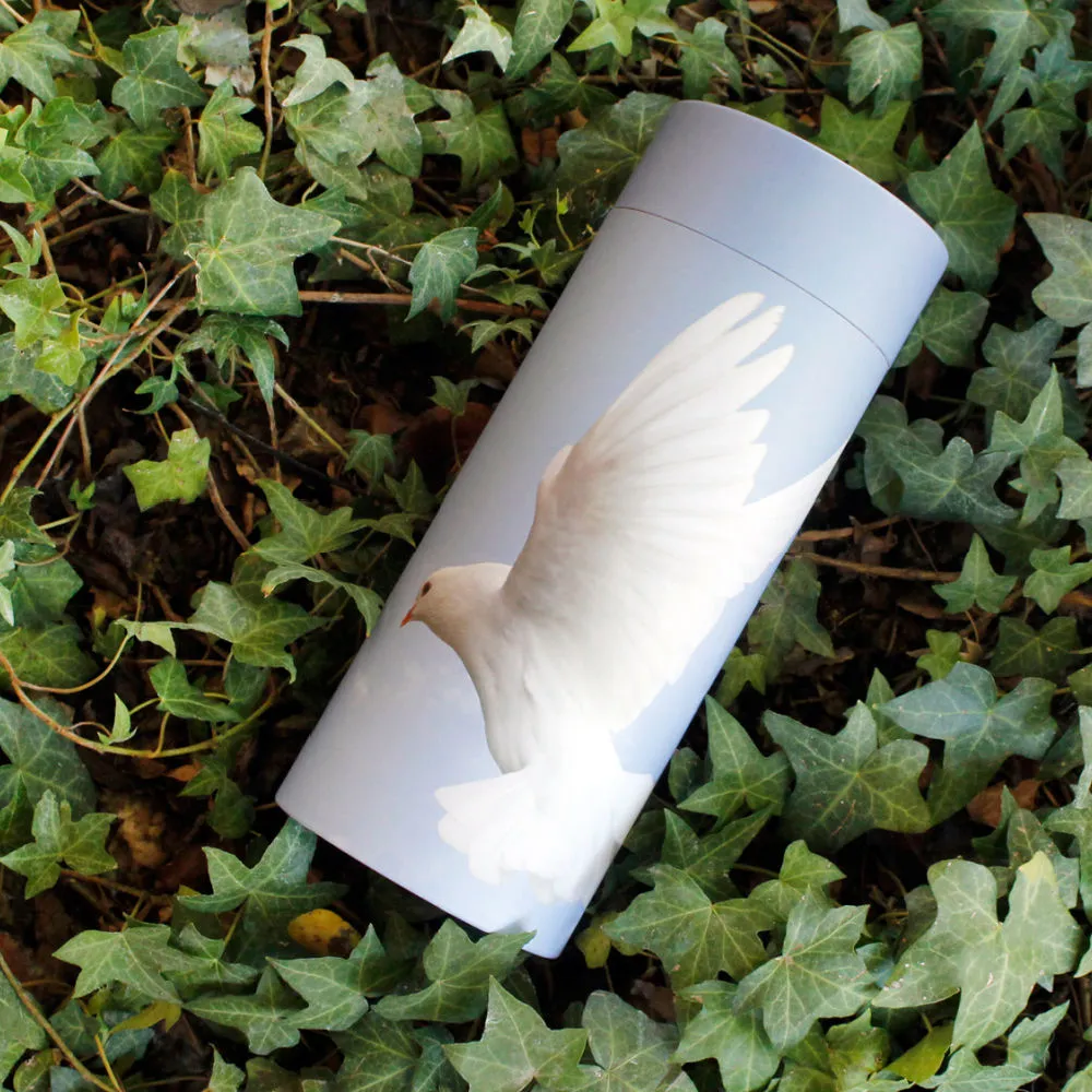 Dove to Heaven Scattering Urn (for up to 1 set of adult ashes) | Large Biodegradable Scatter Urn