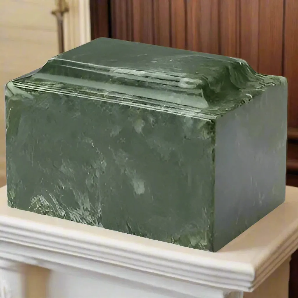 Emerald Cultured Marble Cremation Urn | Cultured Marble Urn | Quality Urns For less