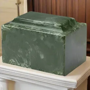 Emerald Cultured Marble Cremation Urn | Cultured Marble Urn | Quality Urns For less