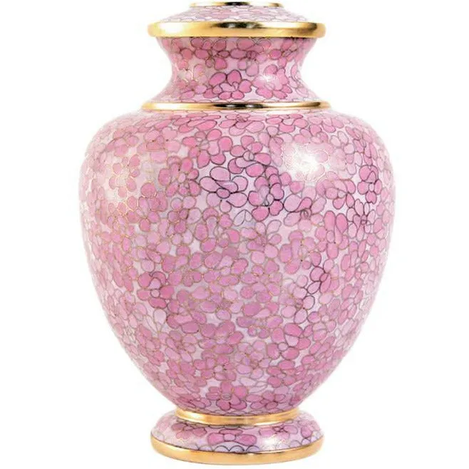 Essence Rose Cloisonne, Cremation Urn
