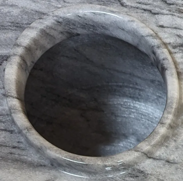 Estate II Natural Marble Keepsake Urn in Gray