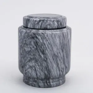Estate II Youth/Sharing Natural Marble Cremation Urn in Gray