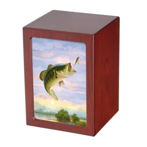 EXTRA LARGE Photo Frame Urn - PY06 - Fisherman Collection: Bass