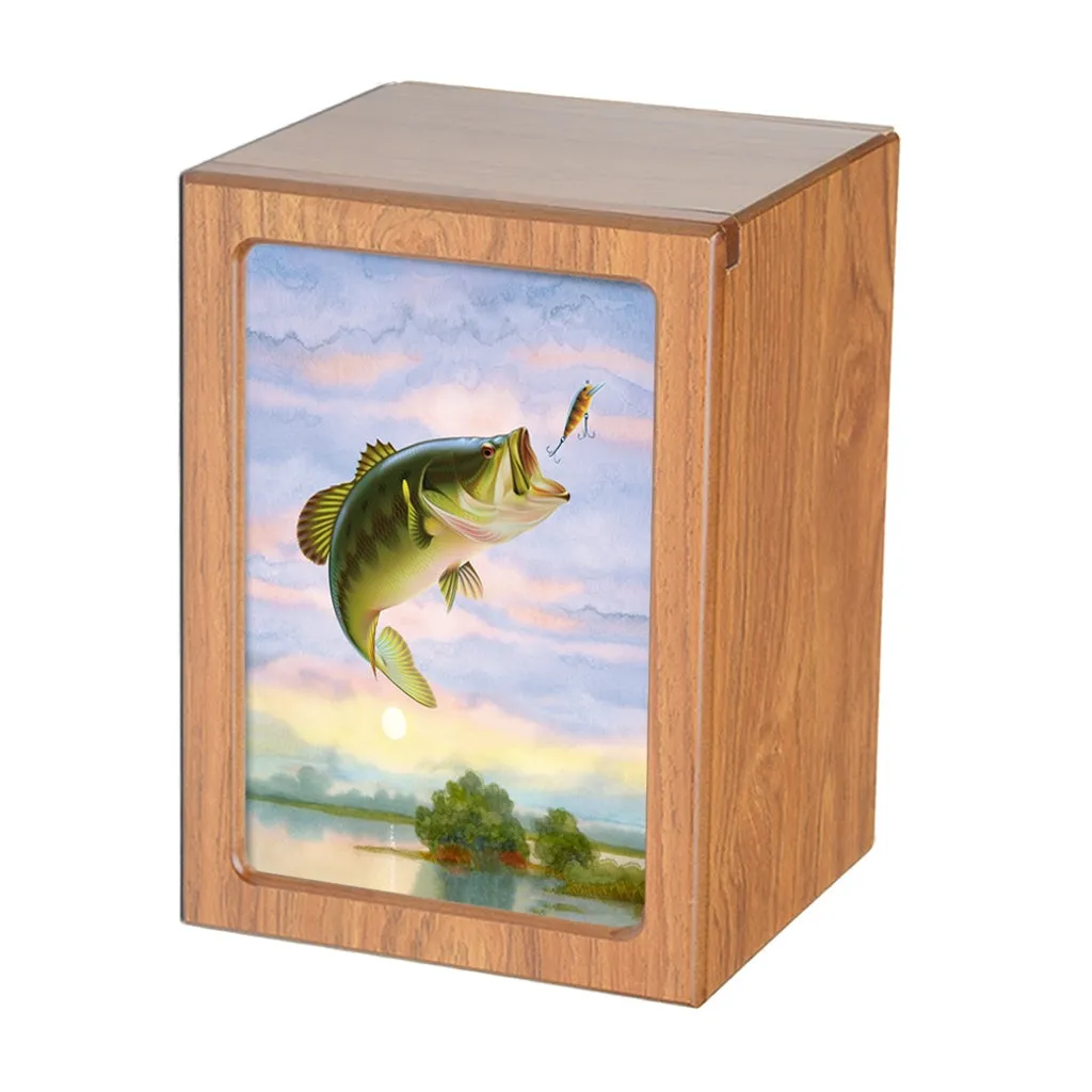 EXTRA LARGE Photo Frame Urn - PY06 - Fisherman Collection: Bass