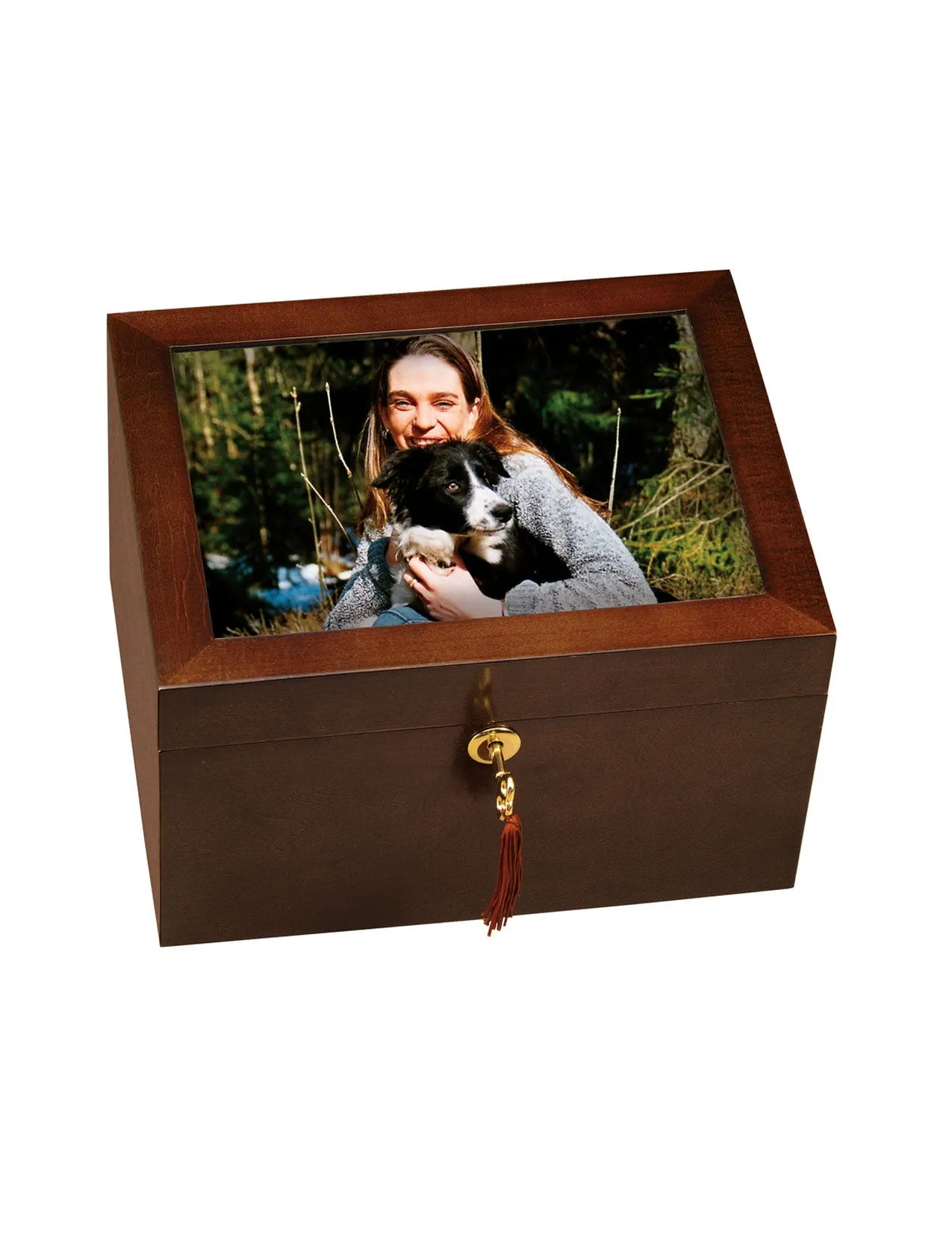 Fidelis III - Large Wood Urn