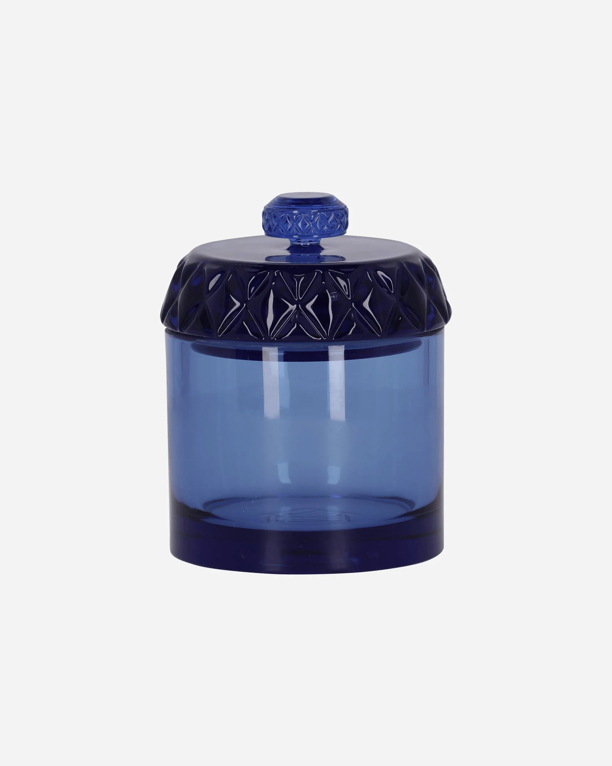 Glass Stash Jar Blue