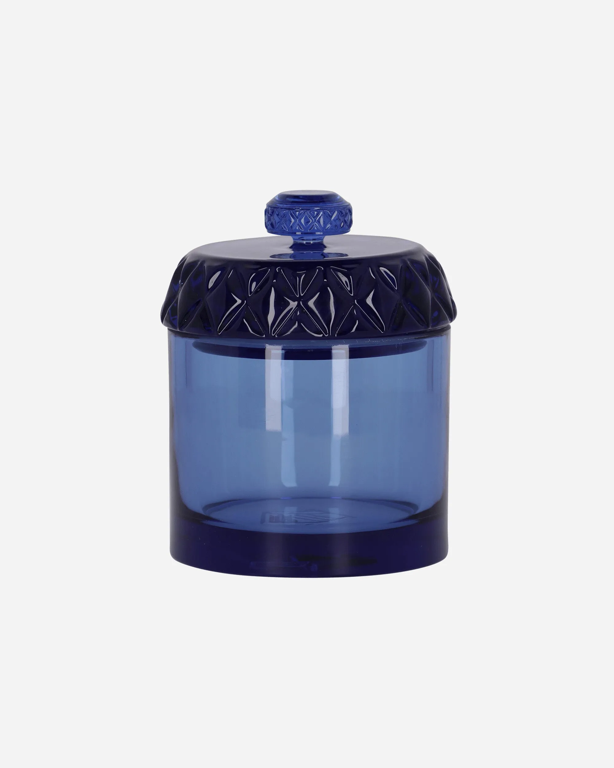 Glass Stash Jar Blue