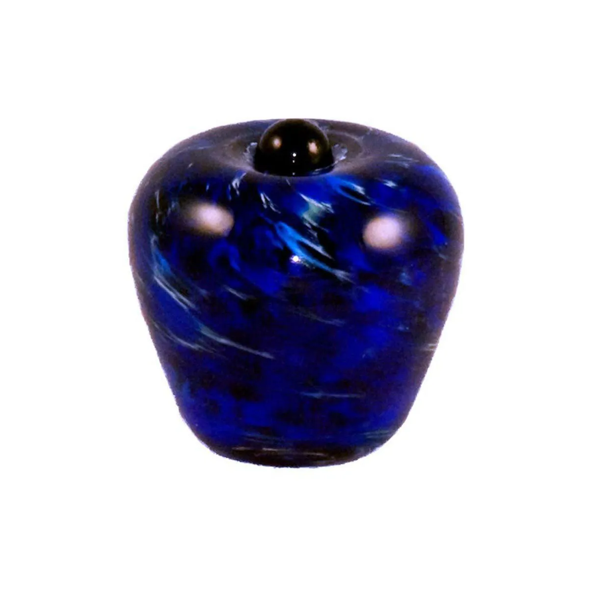 Hand Blown Glass Keepsake Urn in Classic Water