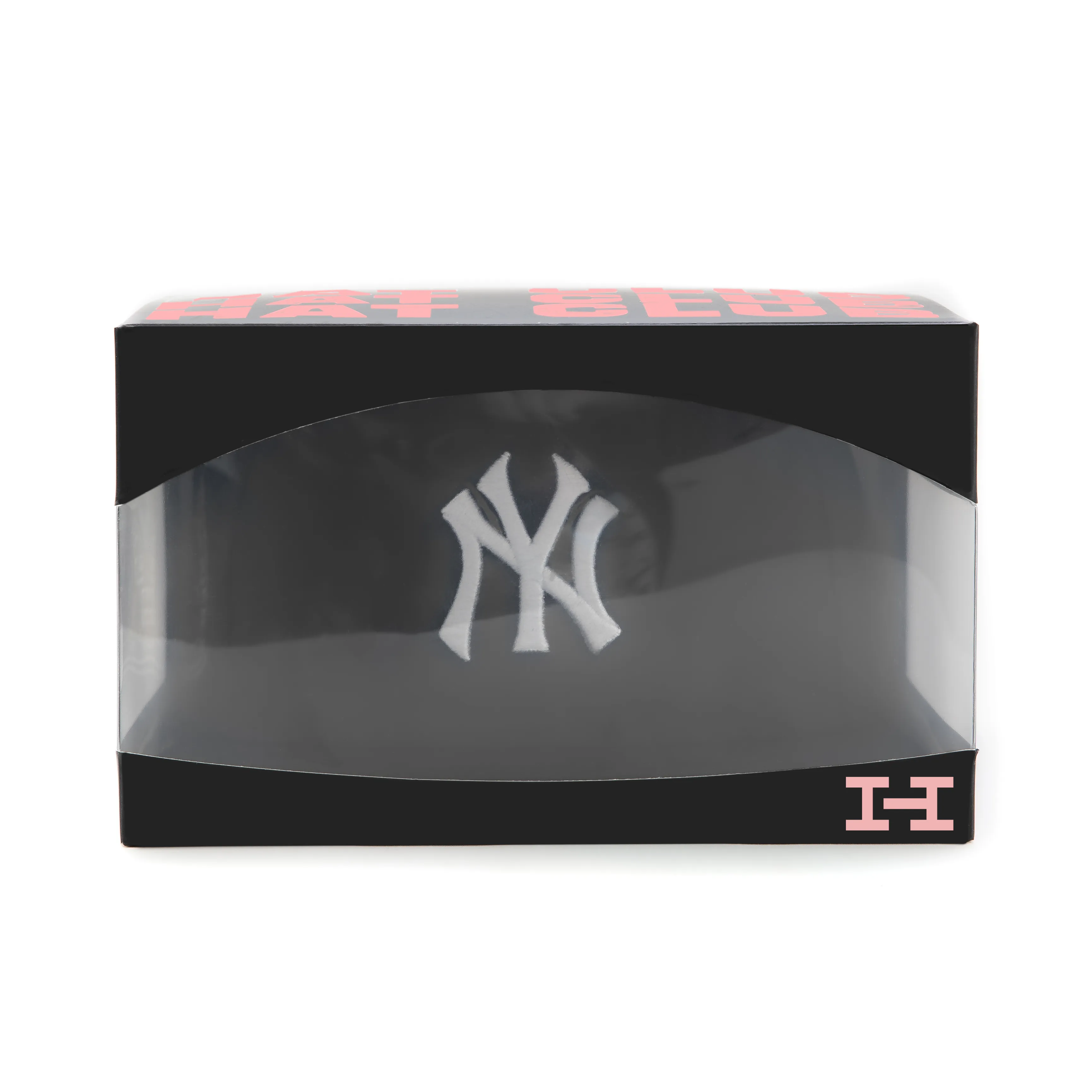 Hat Club Display Box - Black. Pink