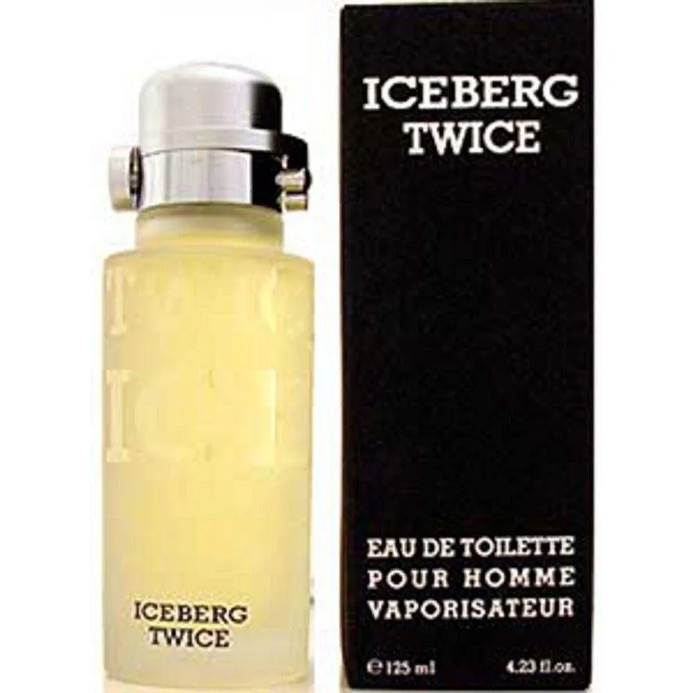 ICEBERG TWICE Cologne for Men edt Spray 4.2 oz Spray NEW in BOX