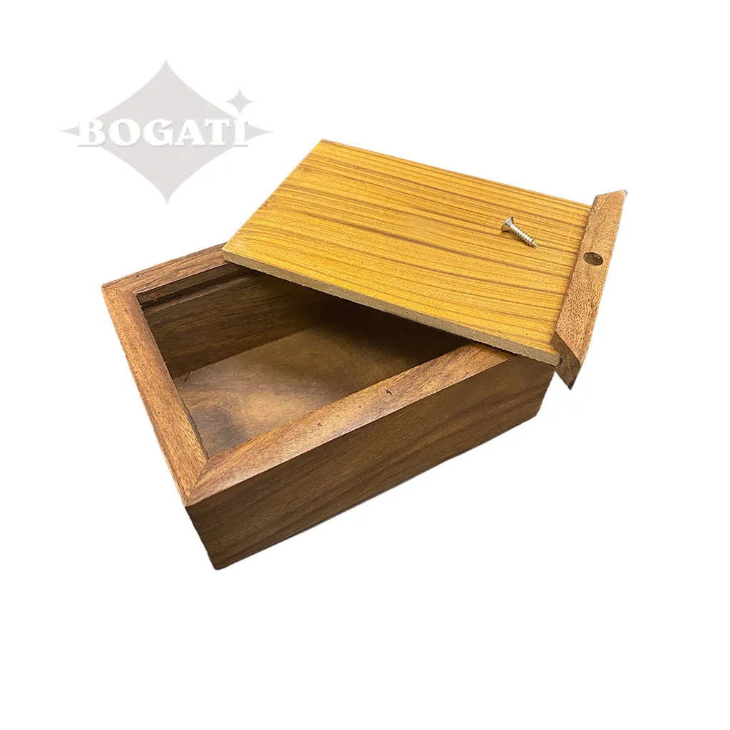 IMPERFECT SELECTION - EXTRA SMALL Rosewood Urn  -2705- Bevel Edge
