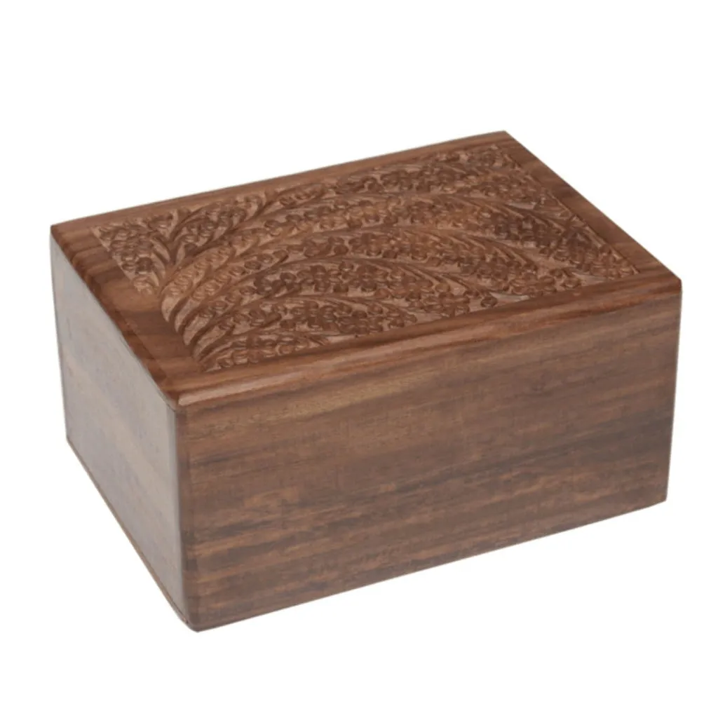 IMPERFECT SELECTION- LARGE Rosewood Urn  -2720 - Tree of Life