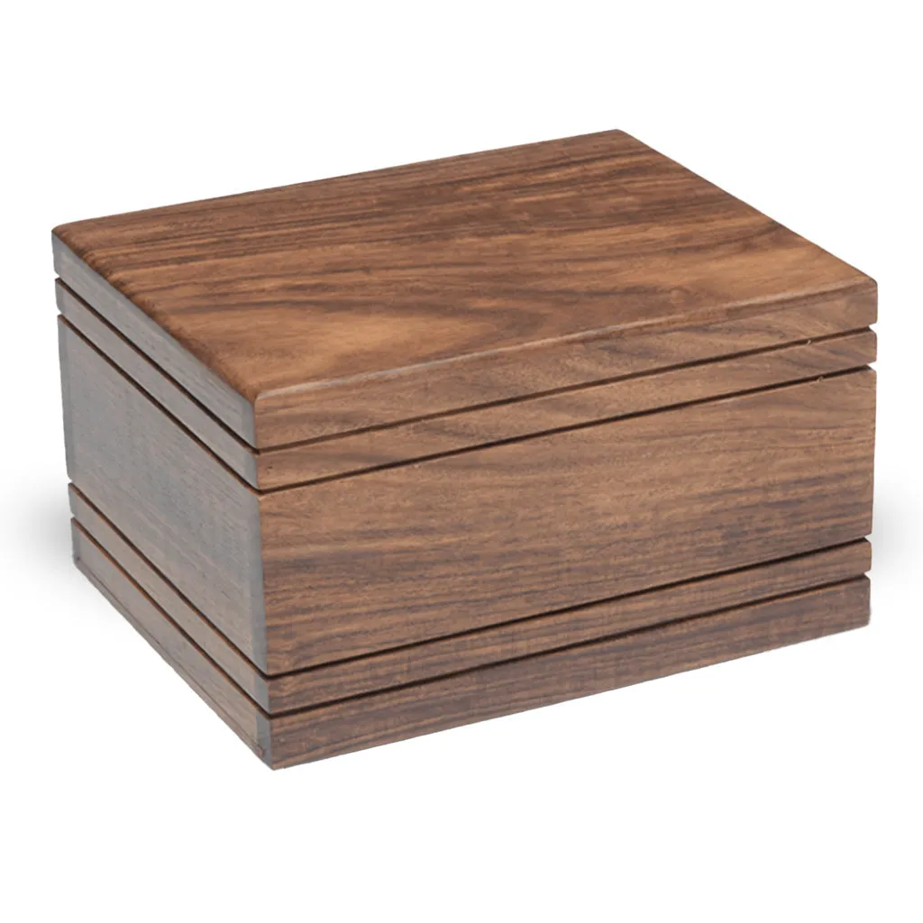IMPERFECT SELECTION - TEMPORARY CONTAINER  Rosewood Urn -2791- Modern Design