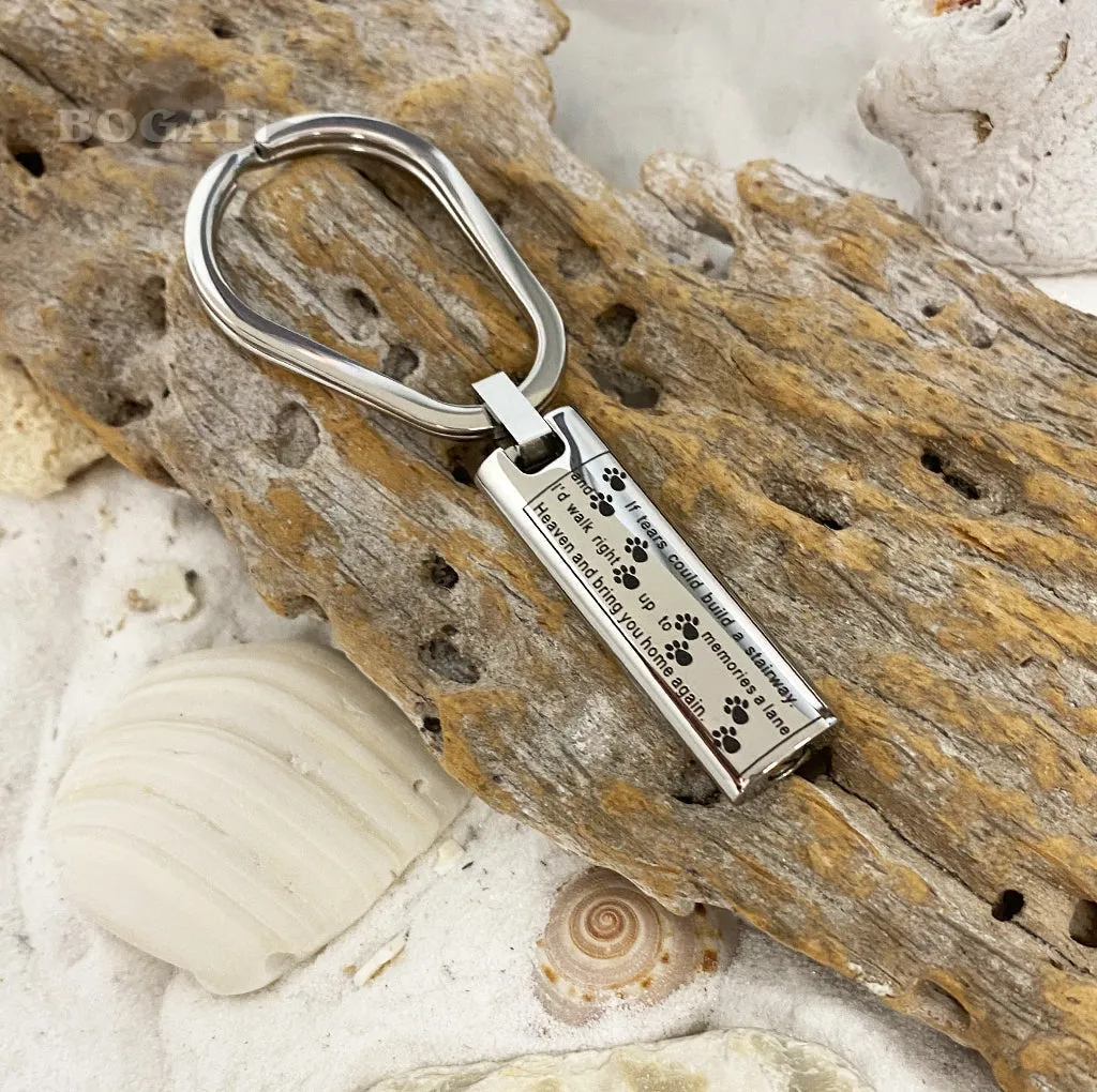 J-137 - Cylinder Bar with Poem - Keychain - Pack of 10