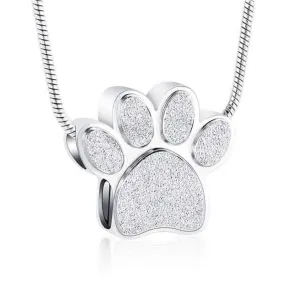 J-158 - Mini Paw - Pendant with Chain