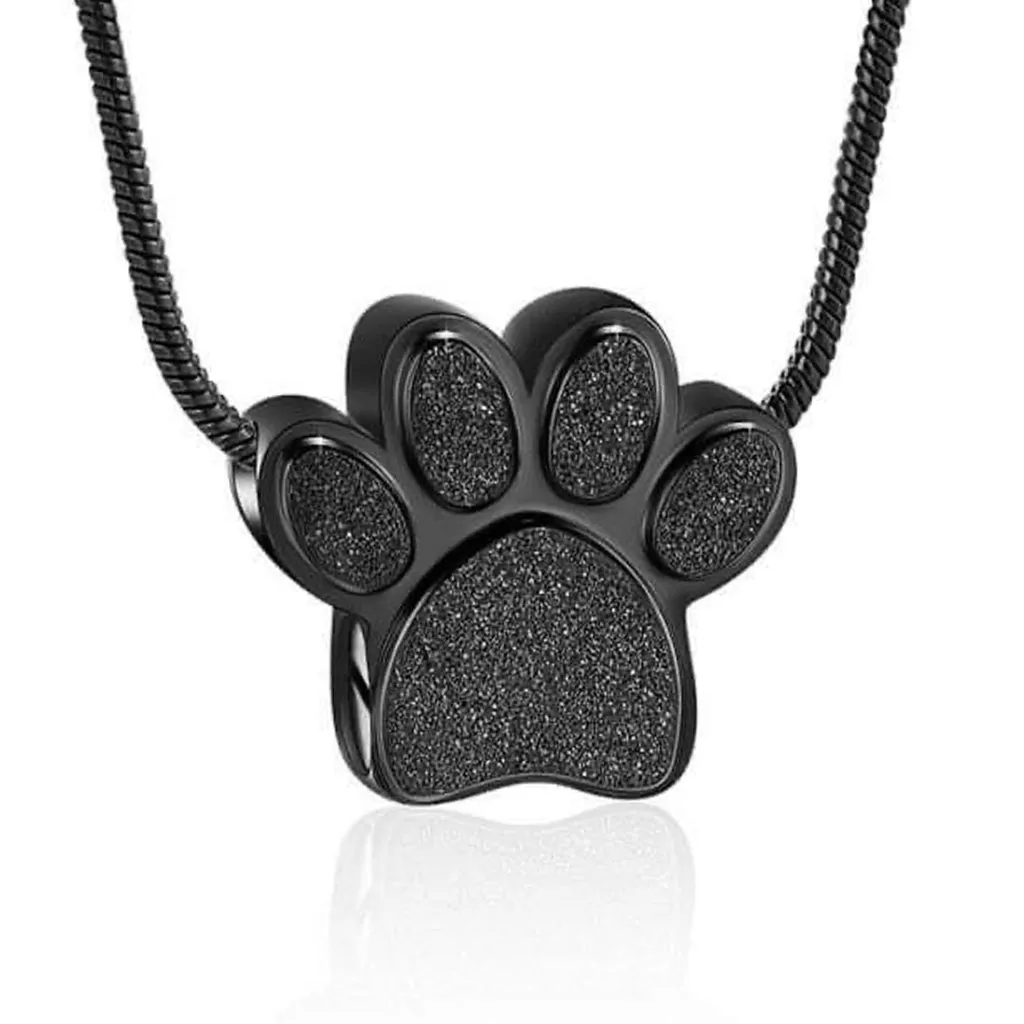 J-158 - Mini Paw - Pendant with Chain