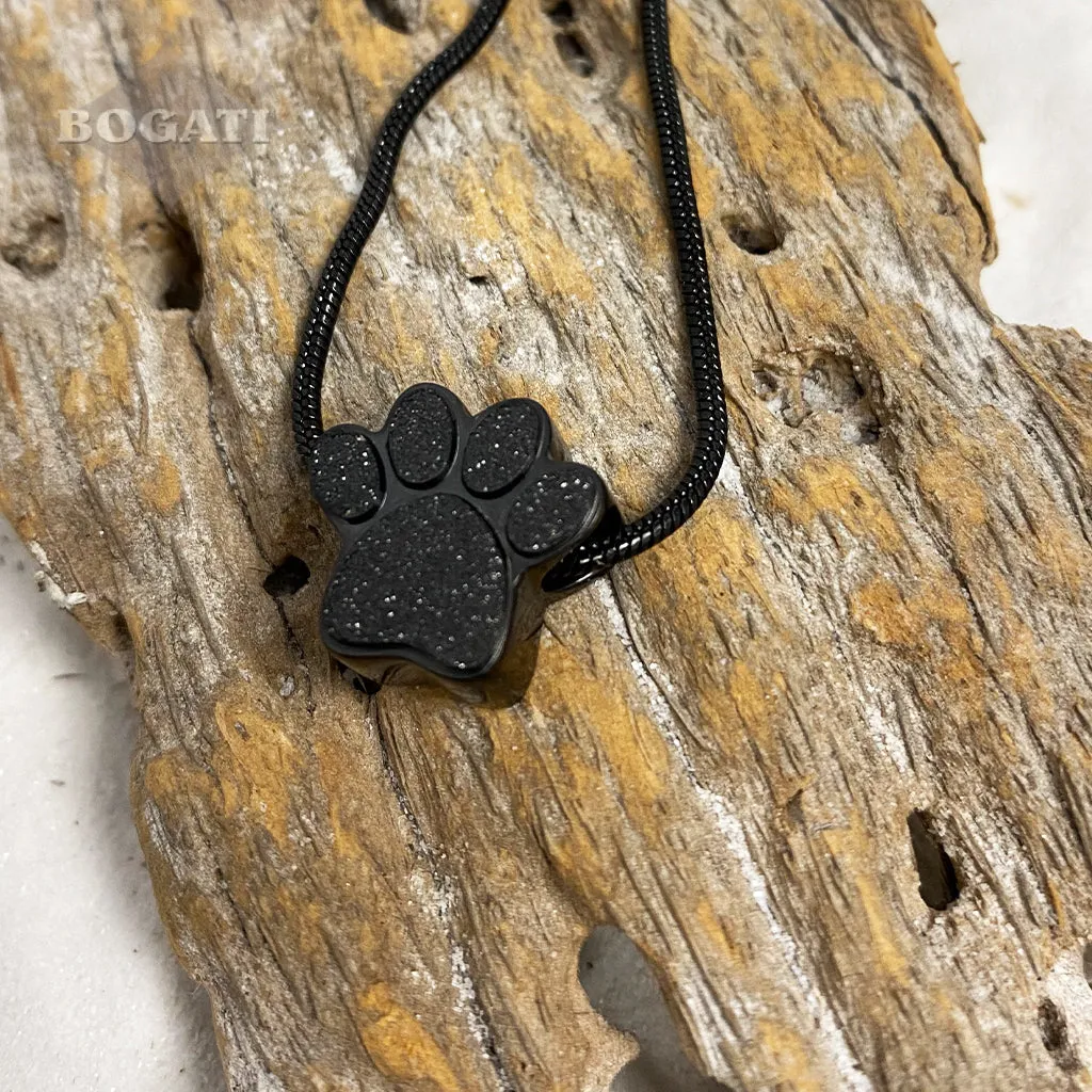 J-158 - Mini Paw - Pendant with Chain