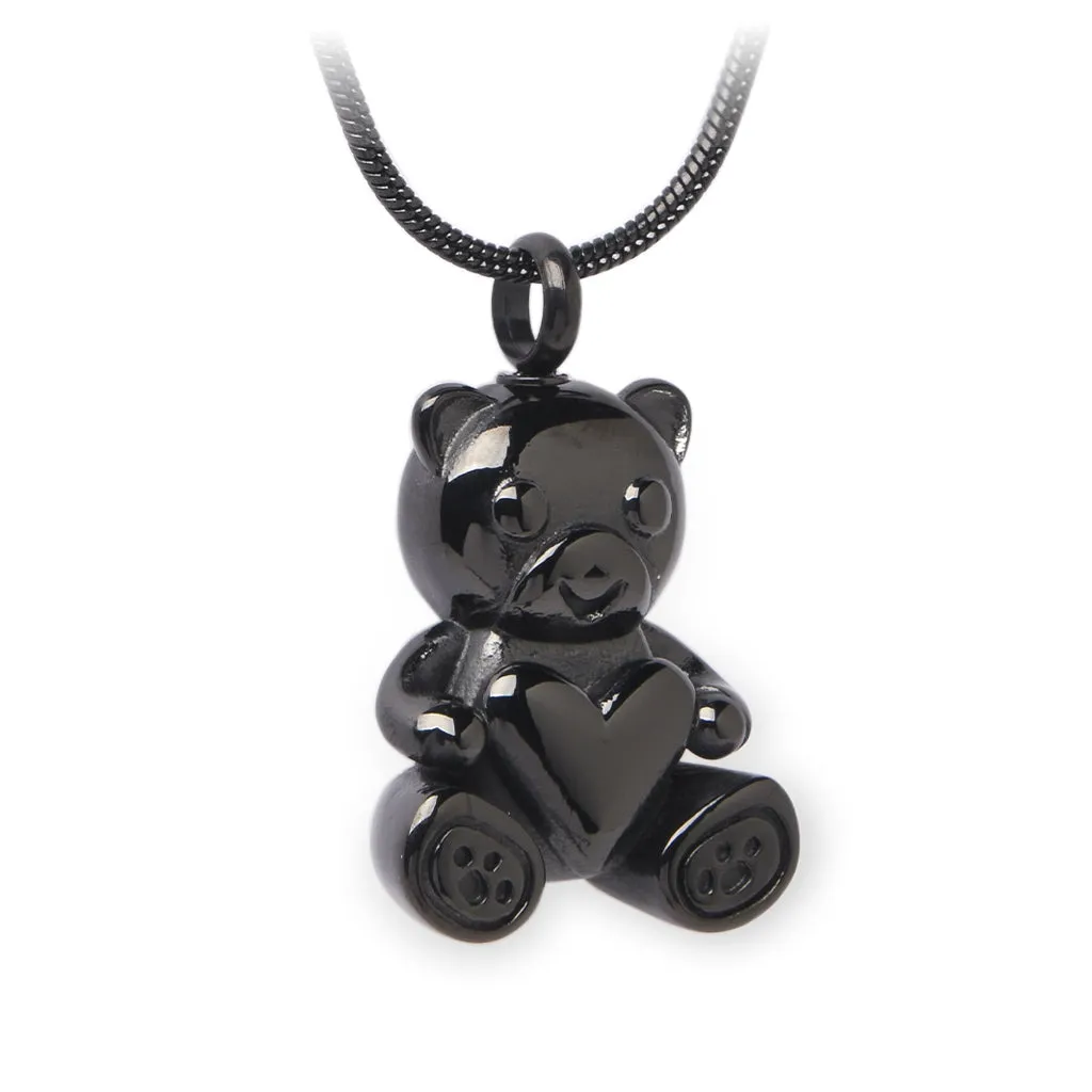 J-800 - Teddy Bear - Pendant with Chain