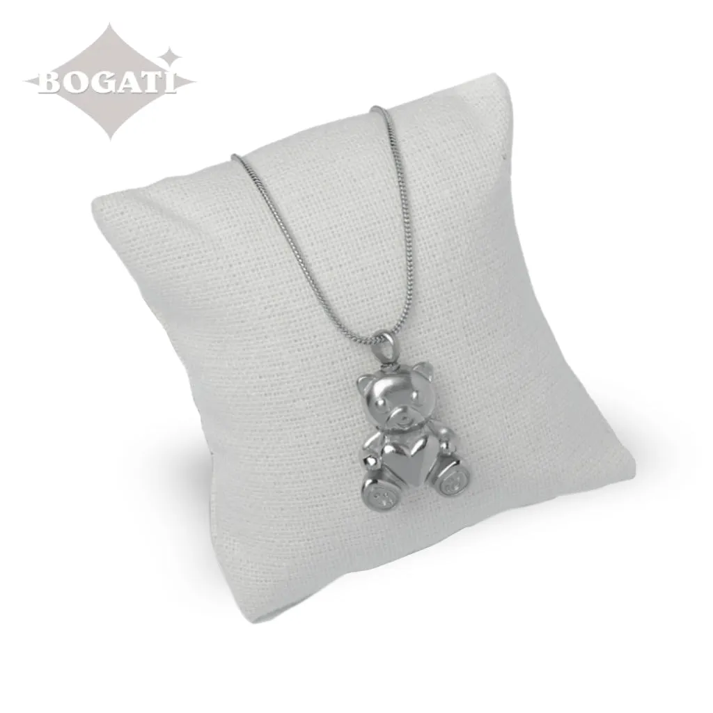 J-800 - Teddy Bear - Pendant with Chain